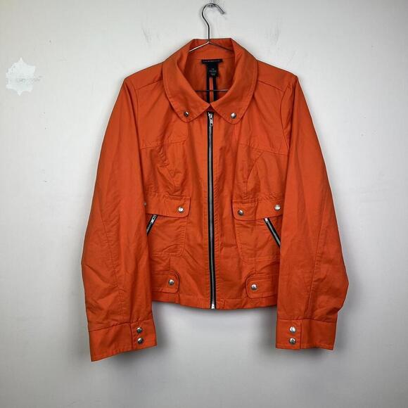 Lane Bryant  Jacket Size 2O Orange Cropped - Picture 1 of 5